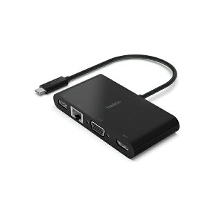 BELKINbxL mUSB-C IXX HDMI / VGA / LAN / USB-AnϊA_v^ ubN AVC005btBK