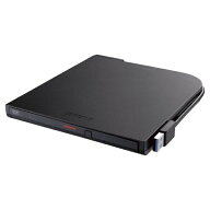 BUFFALO｜バッファロー ポータブルDVDドライブ 読込専用(Chrome/Mac/Windows11対応) ブラック DVSM-PTR8U…