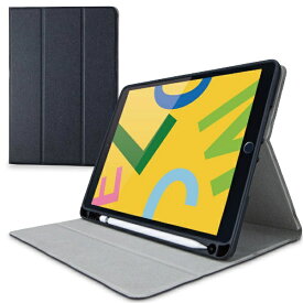 エレコム｜ELECOM 10.2インチ iPad（第9/8/7世代）用 フラップケース Pencil収納/スリープ対応 ブラック TB-A19RSABK