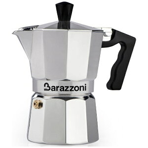 Barazzoni�b�o���]�[�j ���Ηp �G�X�v���b�\�R�[�q�[���[�J�[1�J�b�v LA CAFFETTIERA ALLUMINIO E COLORATA �V���o�[ 830005501