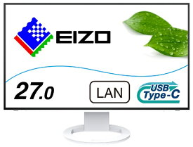 EIZO｜エイゾー USB-C接続 PCモニター FlexScan ホワイト EV2795-WT [27型 /WQHD(2560×1440） /ワイド]