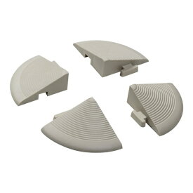 イシガキ産業｜ISHIGAKI 珪藻土 ジョイント式バスマット用コーナーフレーム（4個セット） ベージュ ＜ZKI1601＞