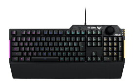 ASUS｜エイスース ゲーミングキーボード RA04 TUF GAMING K1/JP ブラック [USB /有線]