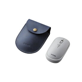 ELECOM｜エレコム マウス (Android/iPadOS/iOS/Mac/Windows11対応) グレー M-TM10BBGY [BlueLED /無線(ワイヤレス) /4ボタン /Bluetooth]