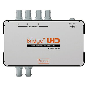 ADTECHNObG[fBeNm HDMI 2.012G-SDI /Nbh3G-SDIRo[^[ 4K UHDΉ Bridge UHD Vo[ UHD_HS [4KΉ /]