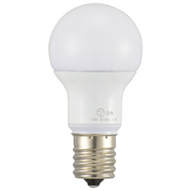 オーム電機｜OHM ELECTRIC LED電球 小形 E-Bright LDA4L-G-E17IH2R1 [E17 /一般電球形 /40W相当 /電球色 /1個 /広配光タイプ]