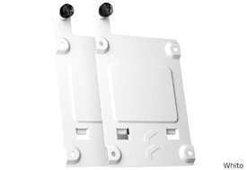 FRACTAL DESIGN｜フラクタルデザイン 〔SSDブラケット〕 SSD Tray kit - Type B (2個) ホワイト FD-A-BRKT-002
