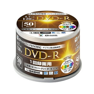 QRIOMbLI fW^^pDVD|R DVDR16XCPRM50SP [50 /4.7GB /CNWFbgv^[Ή]