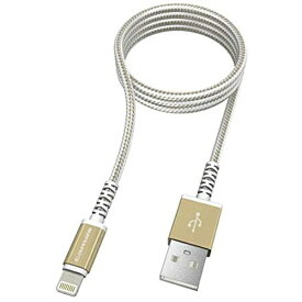 多摩電子工業｜Tama Electric TH112L10D Lightning METAL USB Cabel GD