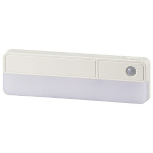 �I�[���d�@�bOHM ELECTRIC LED�Z���T�[���C�g 80lm �d�r�� �z���C�g NIT-BLA6JRC-W