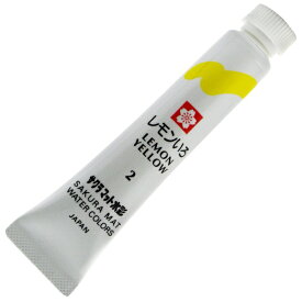 サクラクレパス｜SAKURA COLOR PRODUCT 絵具(ラミネートチューブ入り) 12ml マット水彩 レモンいろ EMWL#2