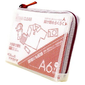 サクラクレパス｜SAKURA COLOR PRODUCT ノータム・クリアー マチ付 A6 レッド UNCM-A6#19