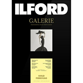 ILFORD｜イルフォード 〔インクジェット〕ギャラリー ゴールドファイバーラグ 360μm [A4 /25枚] 433287