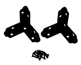 ハイロジック｜HILOGIK QY-065 カラー三方面 40mm 黒色 2枚入 00072065-001