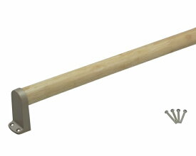 ハイロジック｜HILOGIK 97254 木製手すり タテ・ヨコ兼用 600mm 00097254-001