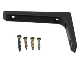 ハイロジック｜HILOGIK 98176 アルミ棚受 65x100mm ブラック 1本入 00098176-001