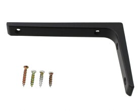ハイロジック｜HILOGIK 98177 アルミ棚受 100x150mm ブラック 1本入 00098177-001