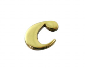 光｜HIKARI QS20-C 真鍮ゴールド文字 小文字 英 c 00872703-001