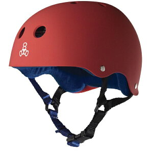 Triple Eight|トリプルエイト 子供用ヘルメット スウェットセーバー ライナー ヘルメット SWEATSAVER LINER HELMET(Sサイズ:52〜54cm) United Red Rubber T818S【返品不可】