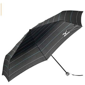 ムーンバット｜MOONBAT 紳士ミニ ボーダー MIZUNO ブラック [雨傘 /メンズ]