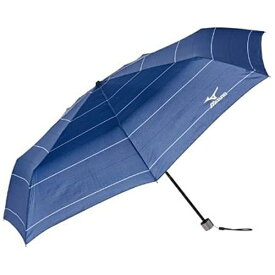 ムーンバット｜MOONBAT 紳士ミニ ボーダー MIZUNO ネイビーブルー [雨傘 /メンズ]