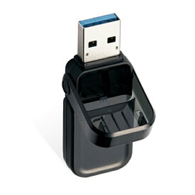 エレコム｜ELECOM USBメモリ (Chrome/iPadOS/iOS/Mac/Windows11対応) ブラック MF-FCU3128GBK [128GB /USB TypeA /USB3.1 /キャップ式]【rb_pcacc】