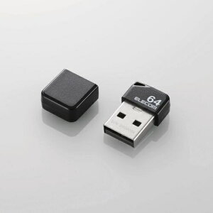 ELECOMbGR USB (Chrome/iPadOS/iOS/Mac/Windows11Ή) ubN MF-SU2B64GBK [64GB /USB TypeA /USB2.0 /Lbv]yrb_pcaccz