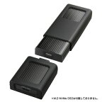 センチュリー｜Century Corporation SSDケース＋変換アダプター USB-C＋USB-Aコネクタ NVMe SSD専用 裸族の頭 CRAM2NVU32C [M.2対応 /NVMe /1台]