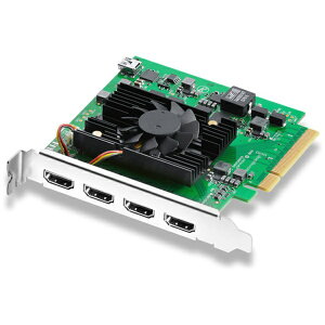 BlackmagicDesign�b�u���b�N�}�W�b�N�f�U�C�� �k�Q�[���L���v�`���{�[�h�lDeckLink Quad HDMI Recorder BDLKDVQDHDMI4K[BDLKDVQDHDMI4K]