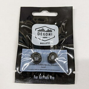 Dekoni AudiobfRjI[fBI AirPods PROp C[s[X S 1yA Bulletz AirPods Pro ubN S-APP-SM