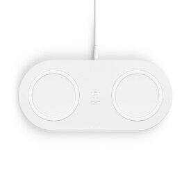 BELKIN｜ベルキン BOOST↑CHARGE 10Wデュアルワイヤレス充電パッド ホワイト WIZ002dqWH [10W]