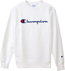 チャンピオン｜CHAMPION メンズ スウェット クルーネックスウェットシャツ (Mサイズ/ホワイト） C3-Q002