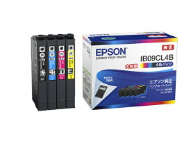 エプソン｜EPSON IB09CL4B 純正プリンターインク (大容量) 4色セット