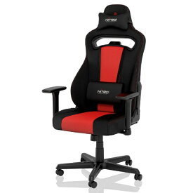 【レビューCP対象PB商品｜8/1~8/31】 Nitro Concepts｜ナイトロ・コンセプツ ゲーミングチェア E250 レッド NC-E250-BR