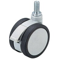 ハイロジック｜HILOGIK 26302 フォルテキャスター75mm M12ボルト ・ストップ付 00026302-001