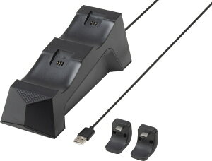 �T�C�o�[�K�W�F�b�g�bCYBER Gadget PS5�p �u�������ŏ[�d�ł���R���g���[���[�X�^���h�_�u�� �u���b�N CY-P5OCCSW-BK�yPS5�z