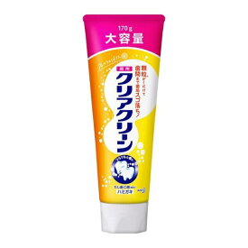 花王｜Kao クリアクリーン フレッシュシトラス BIGサイズ 170g 歯磨き 〔フレッシュシトラス〕