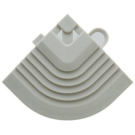 山崎産業｜THE YAMAZAKI CORPORATION 若草ユニットE　細コ−ナ−袋入り　グレー グレー 47795