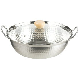 パール金属｜PEARL METAL 和らぎ ステンレス製ガラス蓋付卓上鍋 26cm HB-4788