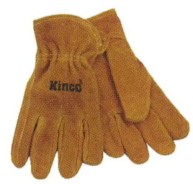 KINCO｜キンコ ワークグローブ Kinco Gloves Cowhide Driver Gloves Kisds(XSサイズ/7〜12歳向け) #50Y