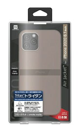 パワーサポート｜POWER SUPPORT iPhone 12/12 Pro 6.1インチ対応ケース Air jacket Smoke matte POWER SUPPORT(パワーサポート) スモークマット PPBK-70