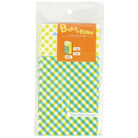 パール金属｜PEARL METAL ベイクベイク　角底袋チェック4枚入 D-6440