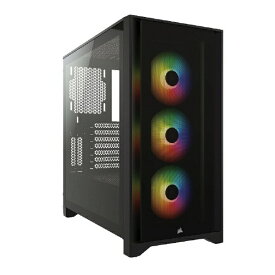 CORSAIR｜コルセア PCケース iCUE 4000X RGB ブラック CC-9011204-WW