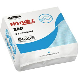 日本製紙クレシア｜crecia クレシア　ワイプオールX60　4つ折り 60565