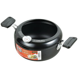 パール金属｜PEARL METAL NEW楽天家 鉄製温度計付両手天ぷら鍋 20cm HB-2518 [IH対応]