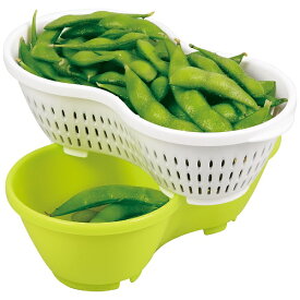 パール金属｜PEARL METAL 食の幸 枝豆の器 ザル・ボウル HB-4068