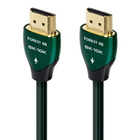 オーディオクエスト｜audioquest HDMIケーブル ブラック FOR48G/1M [1m /HDMI⇔HDMI /イーサネット対応]