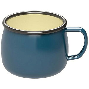 CAPTAIN STAG|キャプテンスタッグ ホーローマグカップ(容量約400mL/ダークブルー) UH-504