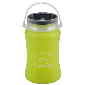 CAPTAIN STAG｜キャプテンスタッグ フローティングLEDランタン TYPE2[ソーラー&USB充電式] グリーン UK-4044 [ソーラー充電式]