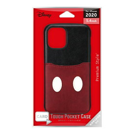 PGA｜ピージーエー iPhone 12 mini 5.4インチ対応 タフポケットケース ミッキーマウス PG-DPT20F01MKY ミッキーマウス